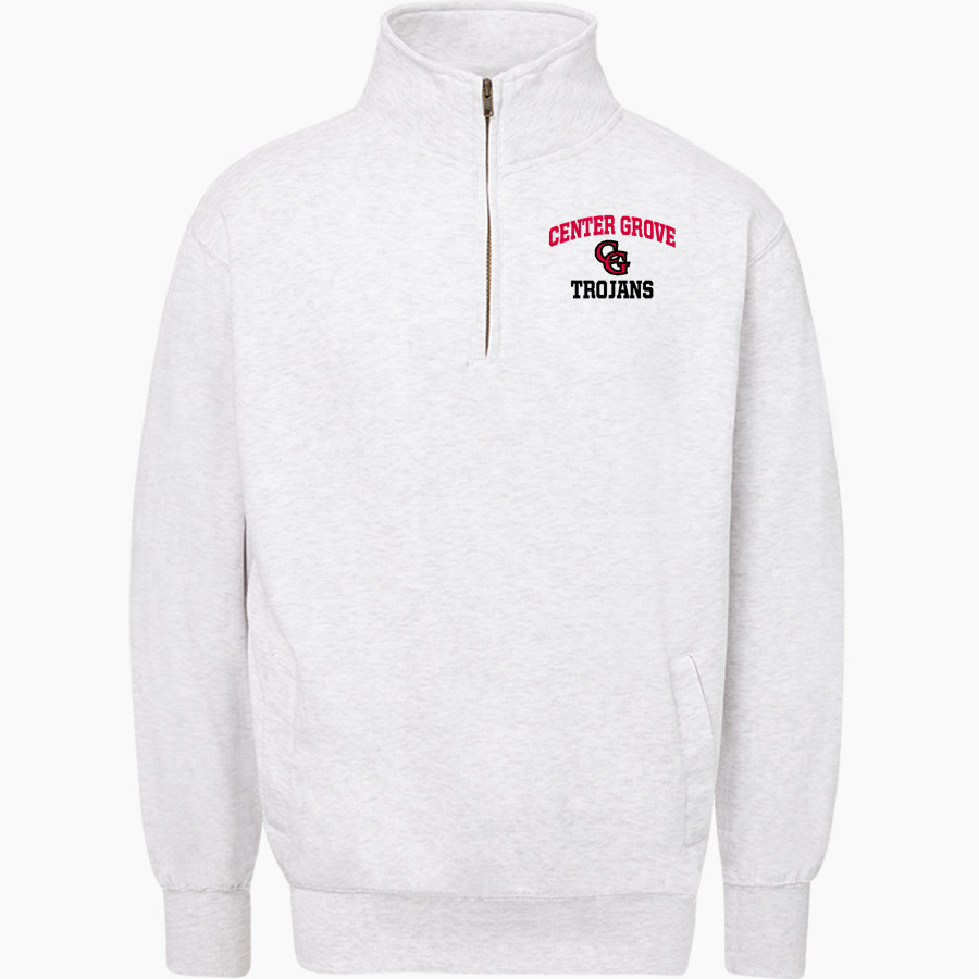 Center Grove Trojans <span class="pdp-name-mascot">Center Grove Trojans</span> MV Sport Men's Fundamental Fleece 1/4 Zip