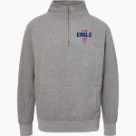 CORNERSTONE Eagles MV Sport Men's Fundamental Fleece 1/4 Zip Front Thumbnail