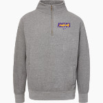 Ariton Purple Cats <span class="pdp-name-mascot">Ariton Purple Cats</span> MV Sport Men's Fundamental Fleece 1/4 Zip Front Thumbnail