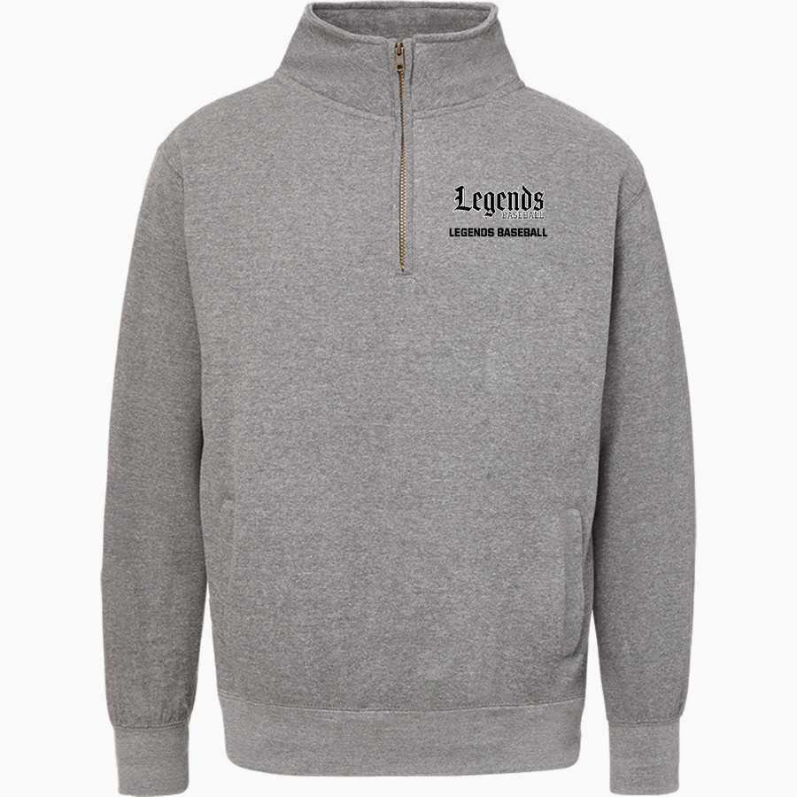 Legends Baseball Legends <span class="pdp-name-mascot">Legends Baseball Legends</span> MV Sport Men's Fundamental Fleece 1/4 Zip