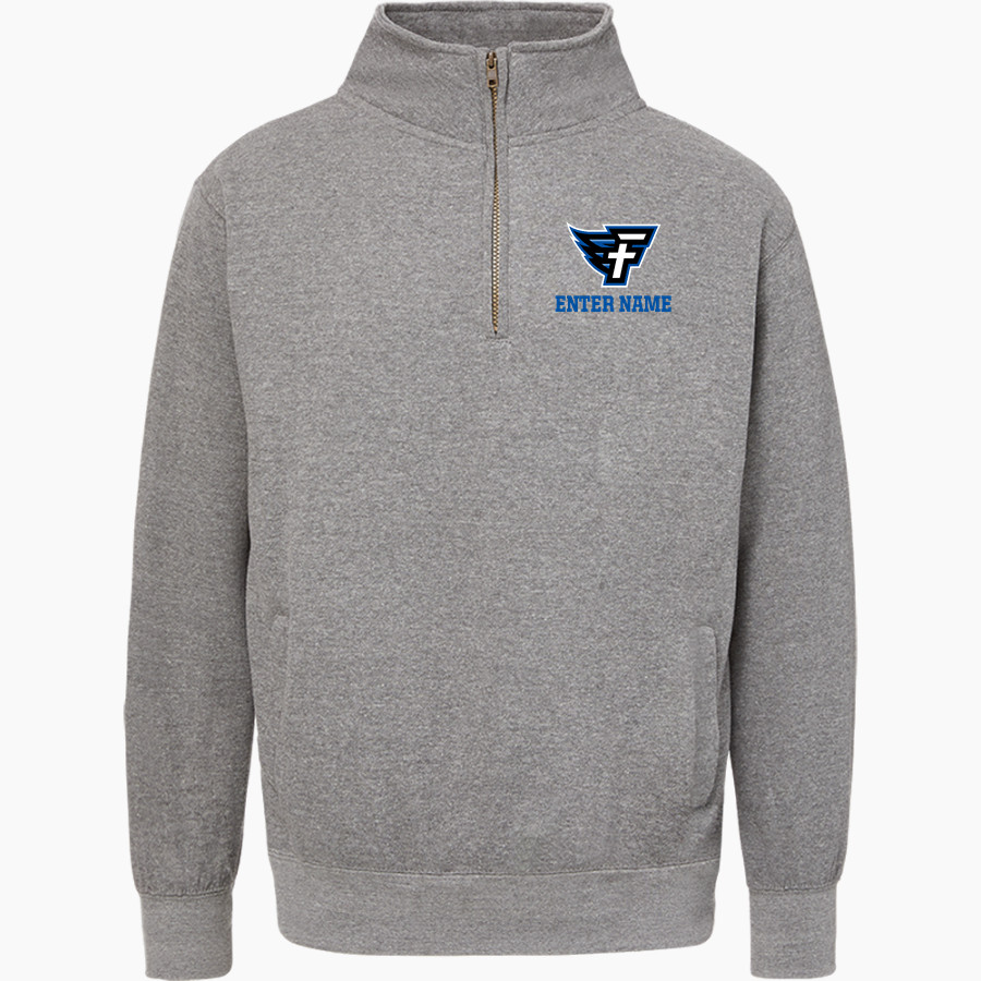 Faulkner University Eagles <span class="pdp-name-mascot">Faulkner University Eagles</span> MV Sport Men's Fundamental Fleece 1/4 Zip
