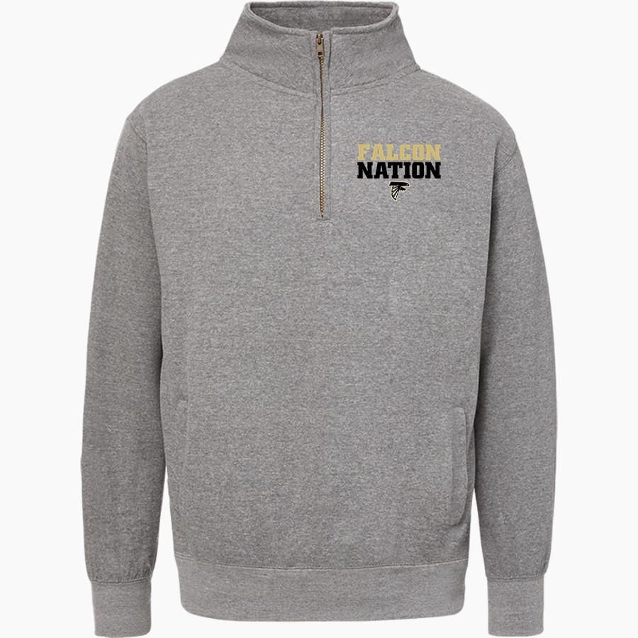 Northview Falcons MV Sport Men's Fundamental Fleece 1/4 Zip