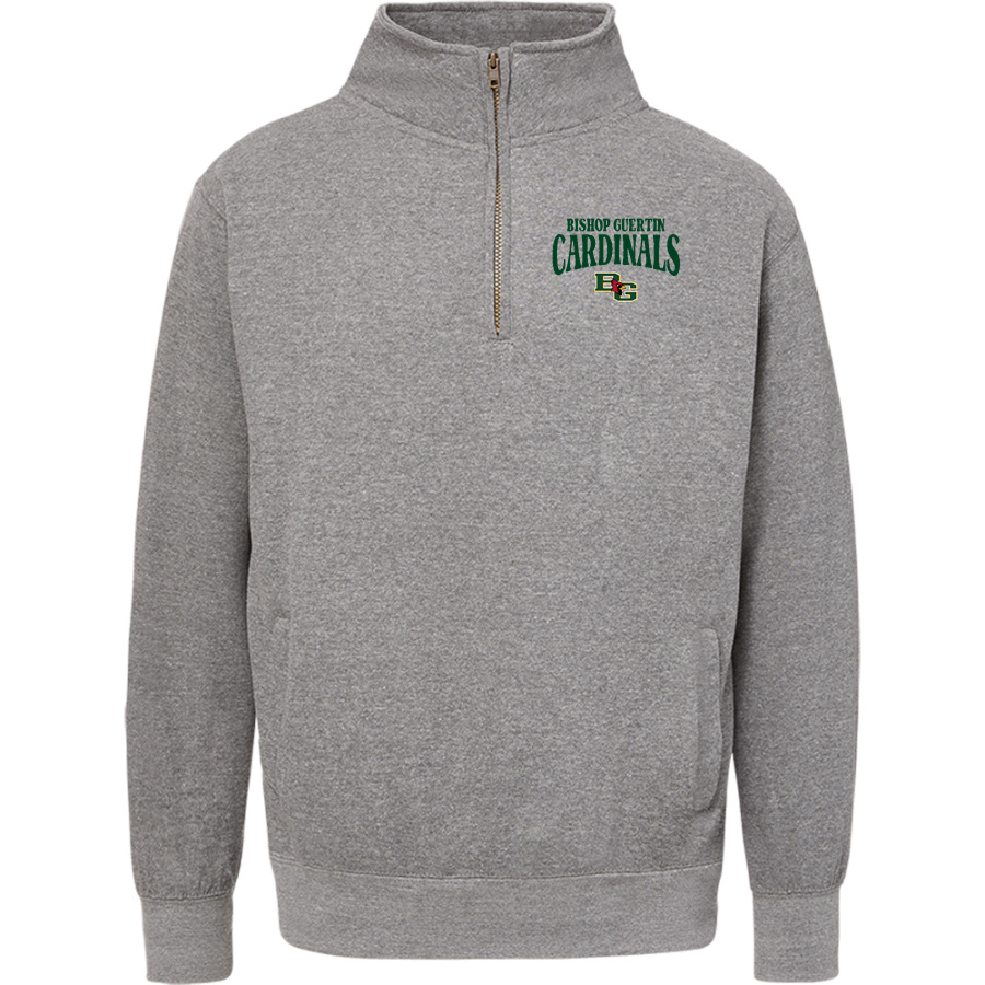 Bishop Guertin Cardinals <span class="pdp-name-mascot">Bishop Guertin Cardinals</span> MV Sport Men's Fundamental Fleece 1/4 Zip