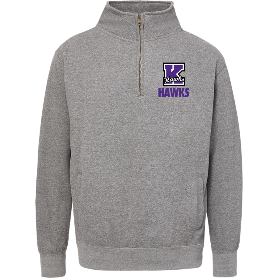 Kee Hawks <span class="pdp-name-mascot">Kee Hawks</span> MV Sport Men's Fundamental Fleece 1/4 Zip