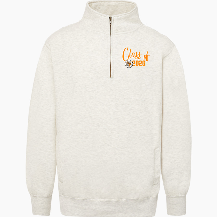BOOKER T WASHINGTON HIGH SCHOOL HORNETS <span class="pdp-name-mascot">BOOKER T WASHINGTON HORNETS</span> MV Sport Men's Fundamental Fleece 1/4 Zip