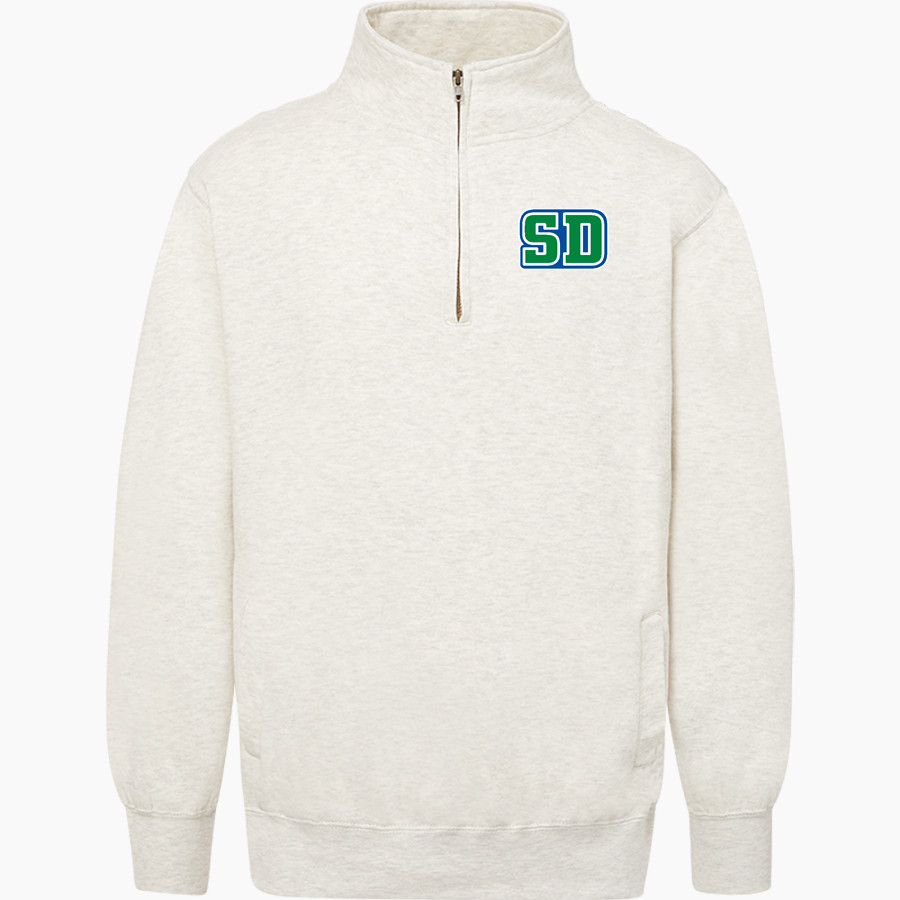 San Domenico Panthers <span class="pdp-name-mascot">San Domenico Panthers</span> MV Sport Men's Fundamental Fleece 1/4 Zip