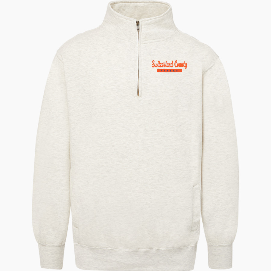 Switzerland County Pacers <span class="pdp-name-mascot">Switzerland County Pacers</span> MV Sport Men's Fundamental Fleece 1/4 Zip