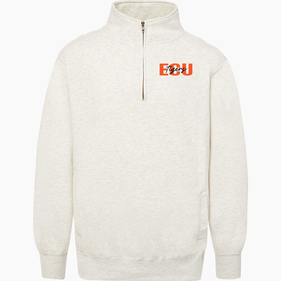 ECU Tigers <span class="pdp-name-mascot">East Central Tigers</span> MV Sport Men's Fundamental Fleece 1/4 Zip