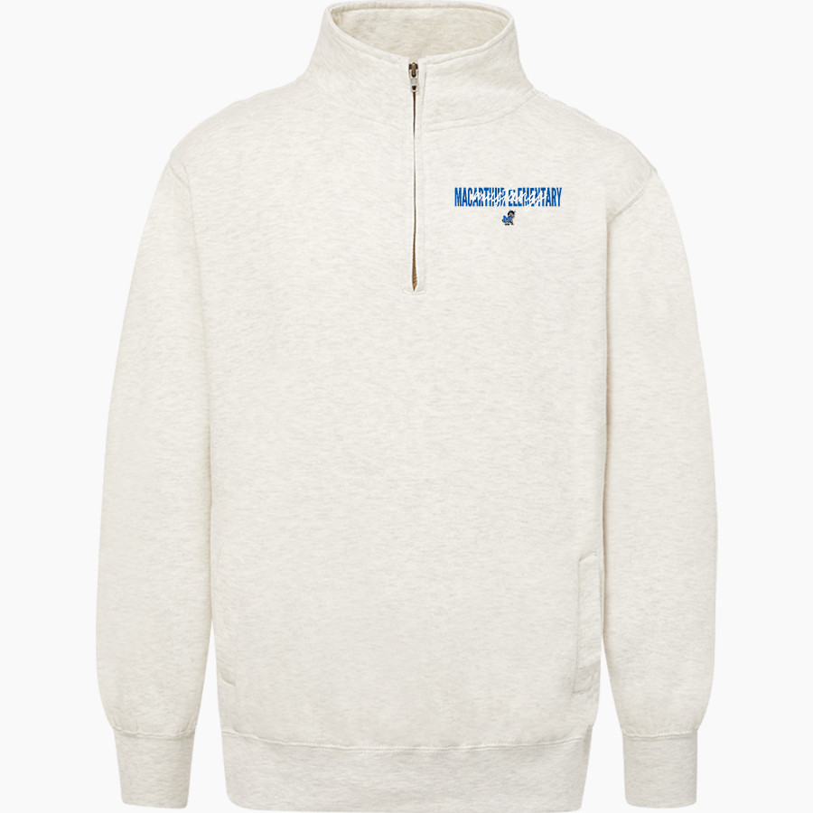 MacArthur Elementary Mustangs MV Sport Men's Fundamental Fleece 1/4 Zip