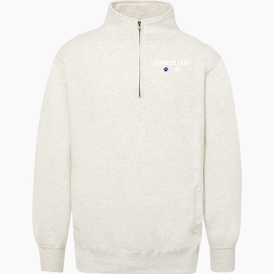 Cypress Lake Panthers MV Sport Men's Fundamental Fleece 1/4 Zip