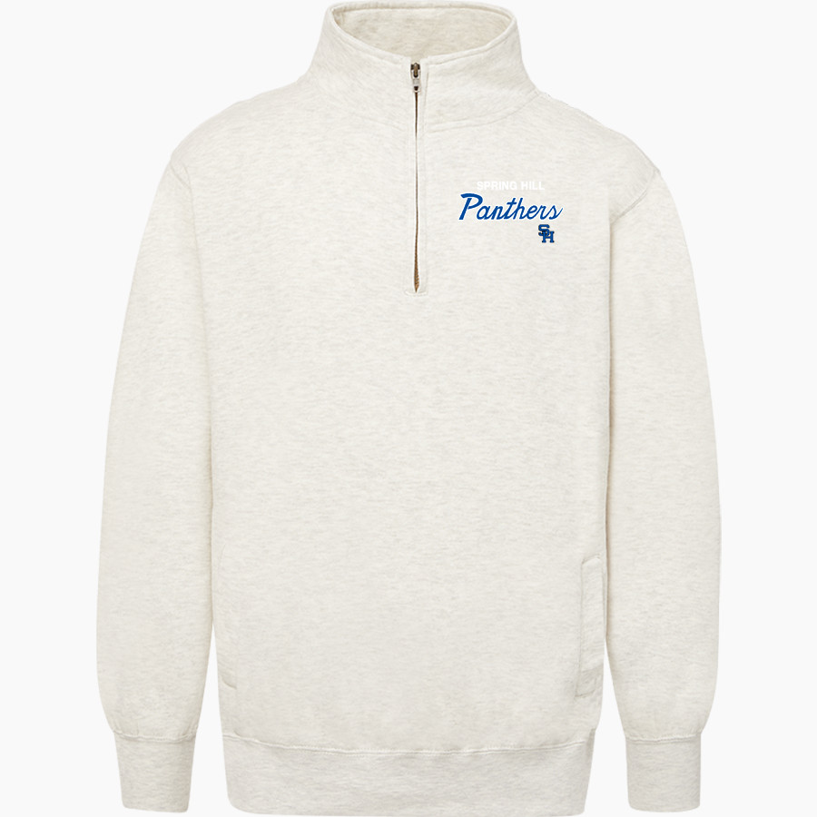 Spring Hill Panthers <span class="pdp-name-mascot">Spring Hill Panthers</span> MV Sport Men's Fundamental Fleece 1/4 Zip