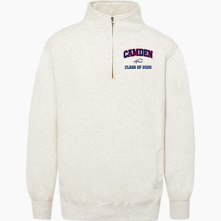 Camden War Eagles <span class="pdp-name-mascot">Camden Eagles</span> MV Sport Men's Fundamental Fleece 1/4 Zip