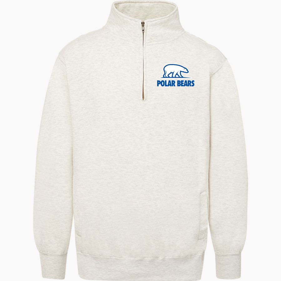 BURT TOWNSHIP SCHOOL POLAR BEARS <span class="pdp-name-mascot">BURT TOWNSHIP POLAR BEARS</span> MV Sport Men's Fundamental Fleece 1/4 Zip