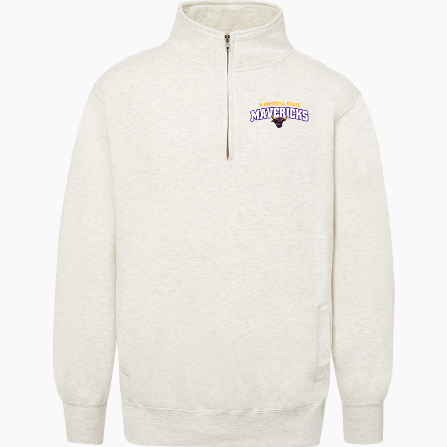 Minnesota State University Mankato <span class="pdp-name-mascot">Minnesota State Mavericks</span> MV Sport Men's Fundamental Fleece 1/4 Zip