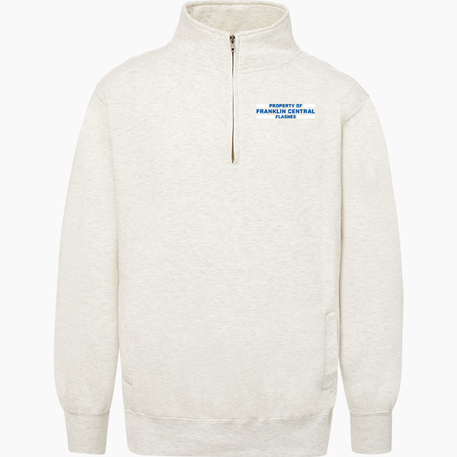 Franklin Central Flashes <span class="pdp-name-mascot">Franklin Central Flashes</span> MV Sport Men's Fundamental Fleece 1/4 Zip