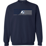 Grand Traverse Academy Mustangs <span class="pdp-name-mascot">Grand Traverse Academy Mustangs</span> MV Sport Mens Fundamental Fleece Crew Front Thumbnail