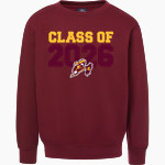 WICHITA WEST HIGH SCHOOL PIONEERS <span class="pdp-name-mascot">WICHITA WEST PIONEERS</span> MV Sport Men's Fundamental Fleece Crew Front Thumbnail