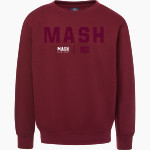 Mash Athletics MV Sport Men's Fundamental Fleece Crew Front Thumbnail