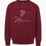 PERRY HIGH SCHOOL MAROONS <span class="pdp-name-mascot">PERRY MAROONS</span> MV Sport Men's Fundamental Fleece Crew Front Thumbnail