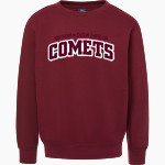 NORTHERN MICHIGAN CHRISTIAN HS COMETS MV Sport Men's Fundamental Fleece Crew Front Thumbnail
