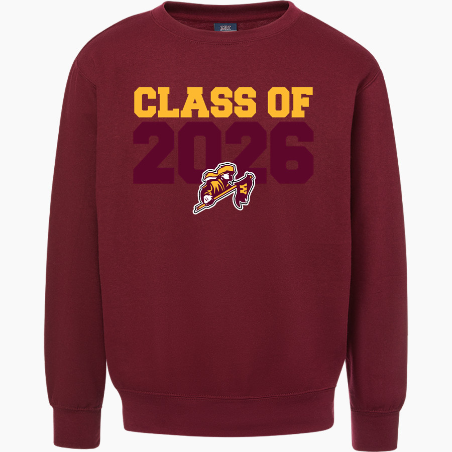 WICHITA WEST HIGH SCHOOL PIONEERS <span class="pdp-name-mascot">WICHITA WEST PIONEERS</span> MV Sport Men's Fundamental Fleece Crew