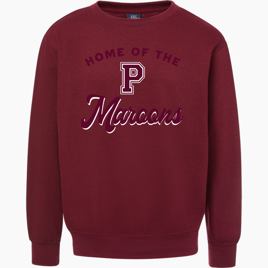 PERRY HIGH SCHOOL MAROONS <span class="pdp-name-mascot">PERRY MAROONS</span> MV Sport Men's Fundamental Fleece Crew