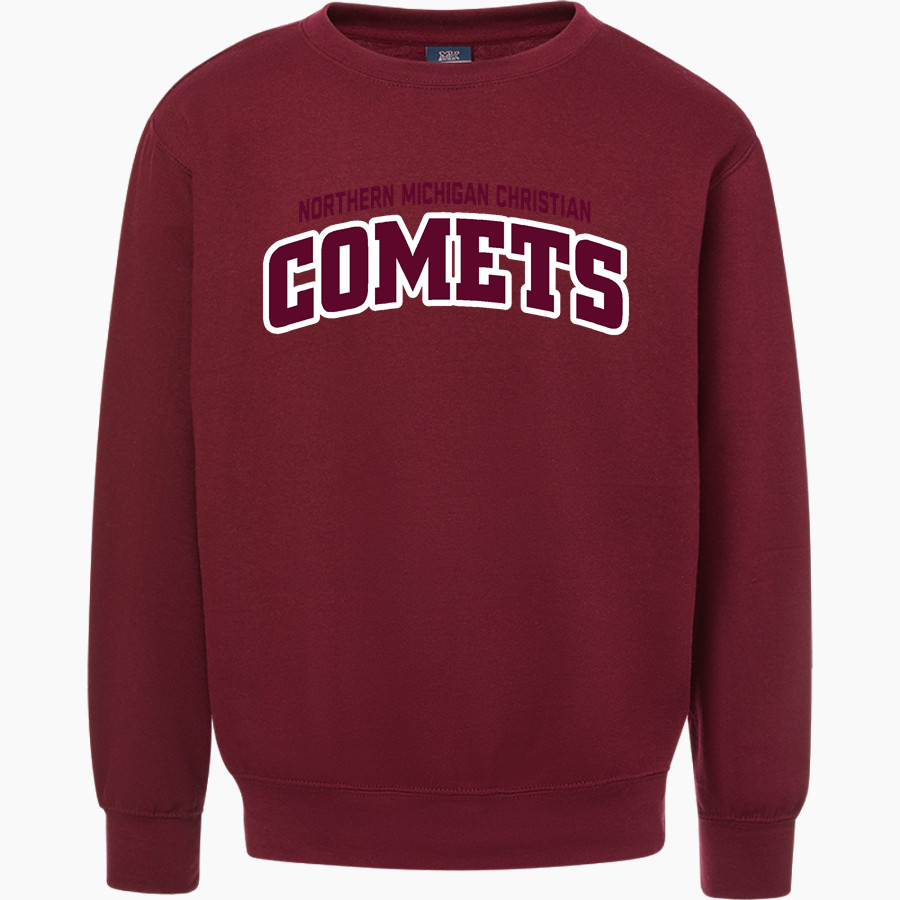 NORTHERN MICHIGAN CHRISTIAN HS COMETS MV Sport Men's Fundamental Fleece Crew