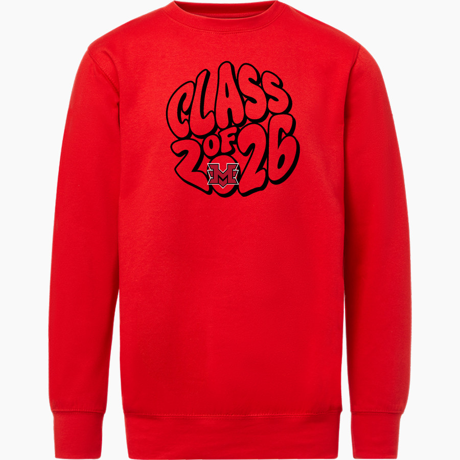 Mountain View Cougars <span class="pdp-name-mascot">Mountain View Cougars</span> MV Sport Men's Fundamental Fleece Crew