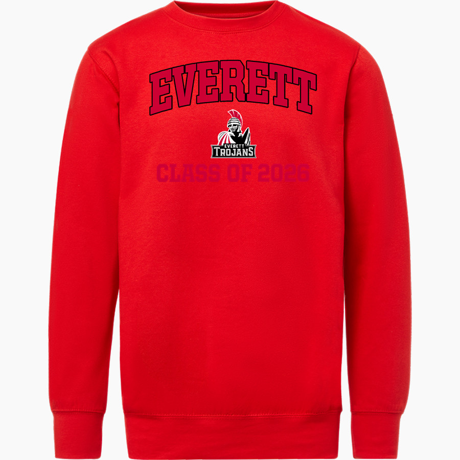 Everett Trojan <span class="pdp-name-mascot">Everett Trojans</span> MV Sport Men's Fundamental Fleece Crew