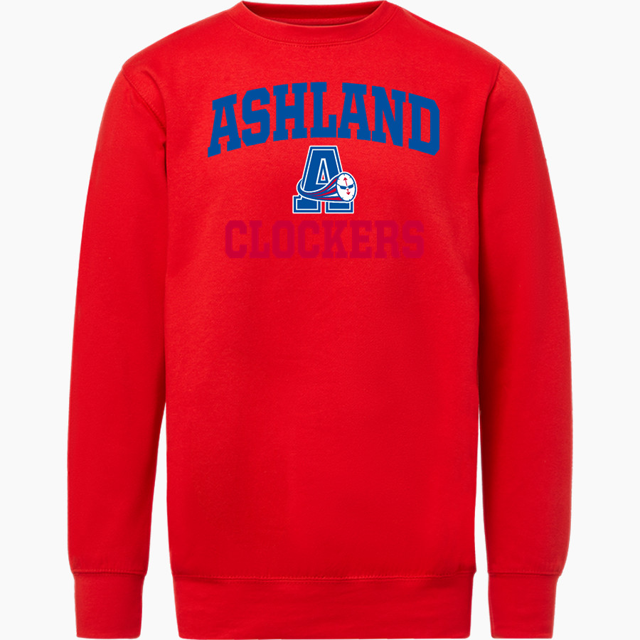 ASHLAND HIGH SCHOOL CLOCKERS <span class="pdp-name-mascot">ASHLAND CLOCKERS</span> MV Sport Men's Fundamental Fleece Crew