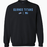 Gurnee Youth Baseball Gurnee <span class="pdp-name-mascot">Gurnee Youth Baseball</span> MV Sport Men's Fundamental Fleece Crew Front Thumbnail