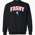 French-American School of New York - Online Store <span class="pdp-name-mascot">French-American School Sharks</span> MV Sport Men's Fundamental Fleece Crew Front Thumbnail