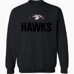 ALTA HIGH SCHOOL HAWKS MV Sport Men's Fundamental Fleece Crew Front Thumbnail