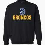 William L Callahan Broncos MV Sport Men's Fundamental Fleece Crew Front Thumbnail