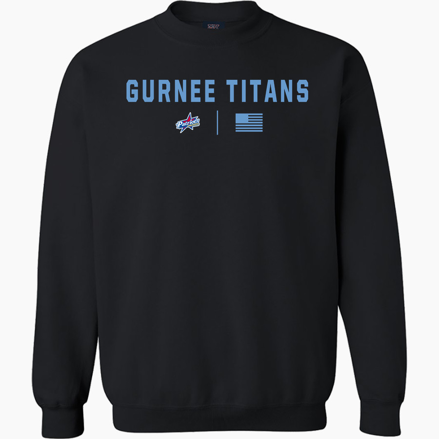 Gurnee Youth Baseball Gurnee <span class="pdp-name-mascot">Gurnee Youth Baseball</span> MV Sport Men's Fundamental Fleece Crew