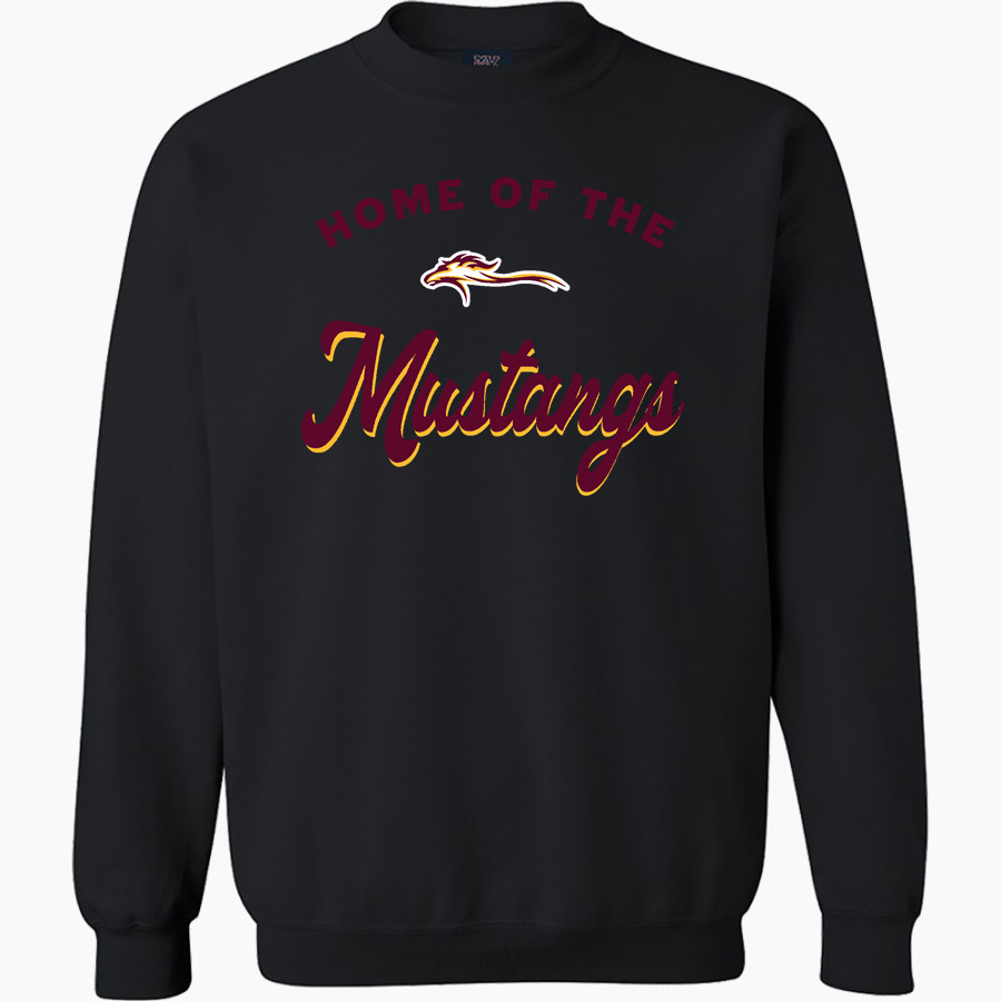 HOREB CHRISTIAN SCHOOL MUSTANGS <span class="pdp-name-mascot">HOREB MUSTANGS</span> MV Sport Men's Fundamental Fleece Crew