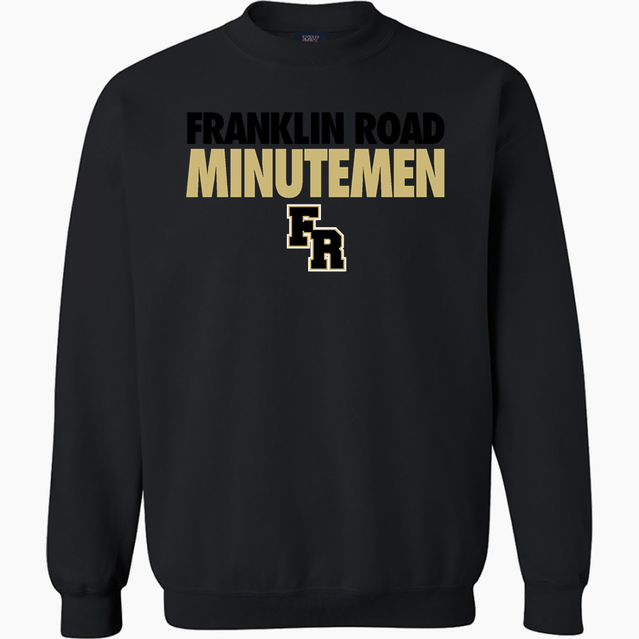Franklin Road Christian School Minutemen <span class="pdp-name-mascot">Franklin Road Christian School</span> MV Sport Men's Fundamental Fleece Crew