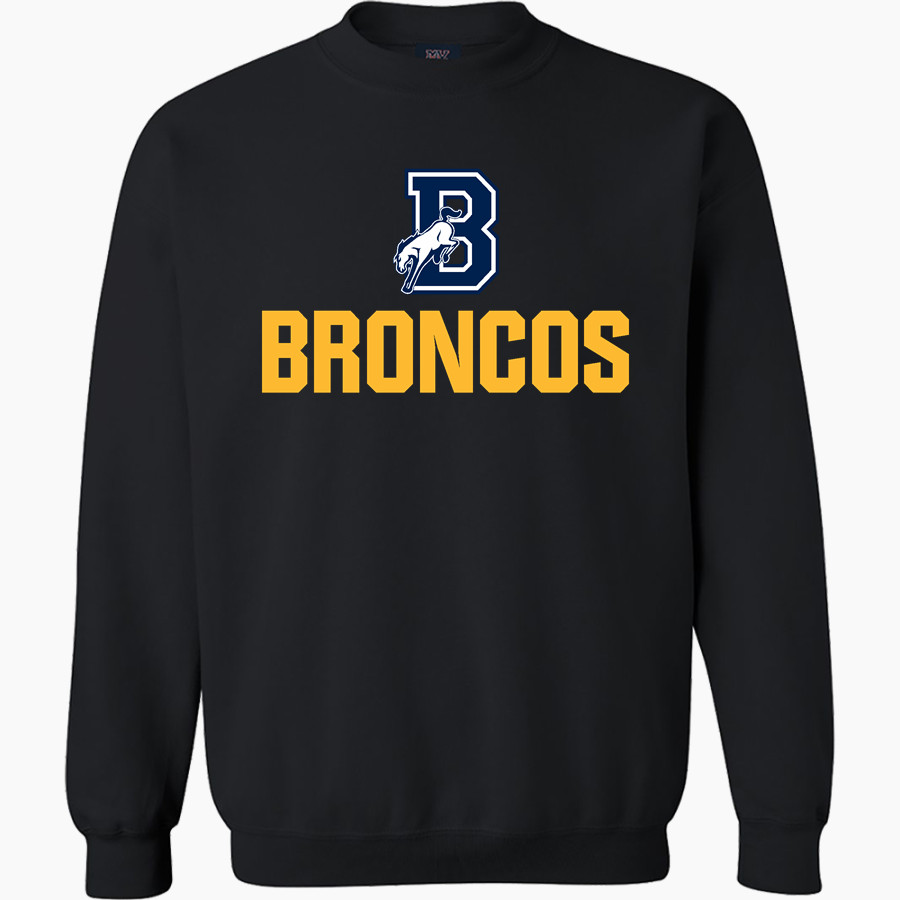 William L Callahan Broncos MV Sport Men's Fundamental Fleece Crew