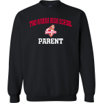 Two Rivers High School WARRIORS <span class="pdp-name-mascot">HENRY SIBLEY WARRIORS</span> MV Sport Mens Fundamental Fleece Crew Front Thumbnail