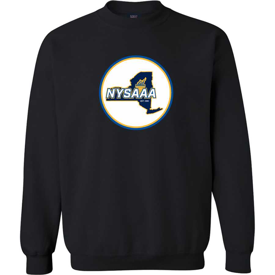 New York State Athletic Administrators Association <span class="pdp-name-mascot">New York State Athletic Administrators Association</span> MV Sport Mens Fundamental Fleece Crew