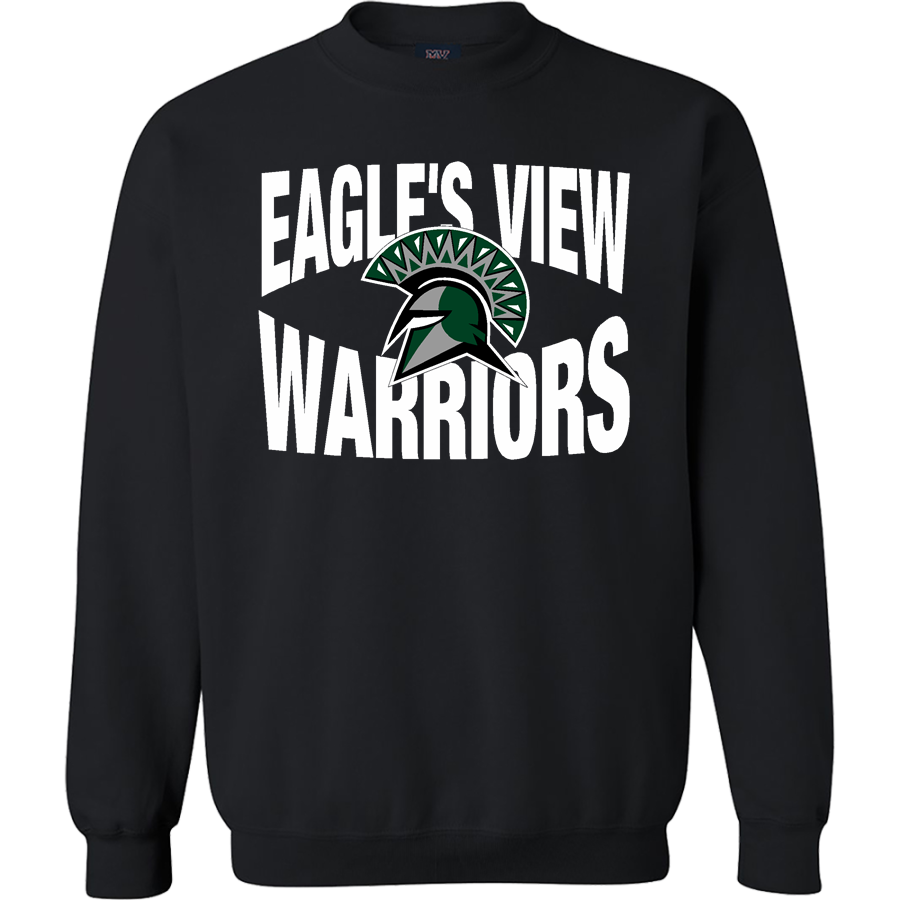 EAGLE'S VIEW ACADEMY WARRIORS <span class="pdp-name-mascot">EAGLE'S VIEW ACADEMY WARRIORS</span> MV Sport Mens Fundamental Fleece Crew