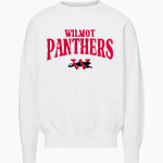 WILMOT UNION HIGH SCHOOL PANTHERS MV Sport Men's Fundamental Fleece Crew Front Thumbnail