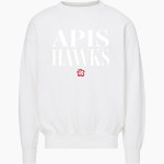 APIS Hawks <span class="pdp-name-mascot">Asia Pacific International GreenHawks</span> MV Sport Men's Fundamental Fleece Crew Front Thumbnail