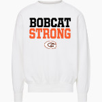 Gary Bobcats MV Sport Men's Fundamental Fleece Crew Front Thumbnail