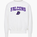 DARLINGTON HIGH SCHOOL FALCONS MV Sport Men's Fundamental Fleece Crew Front Thumbnail
