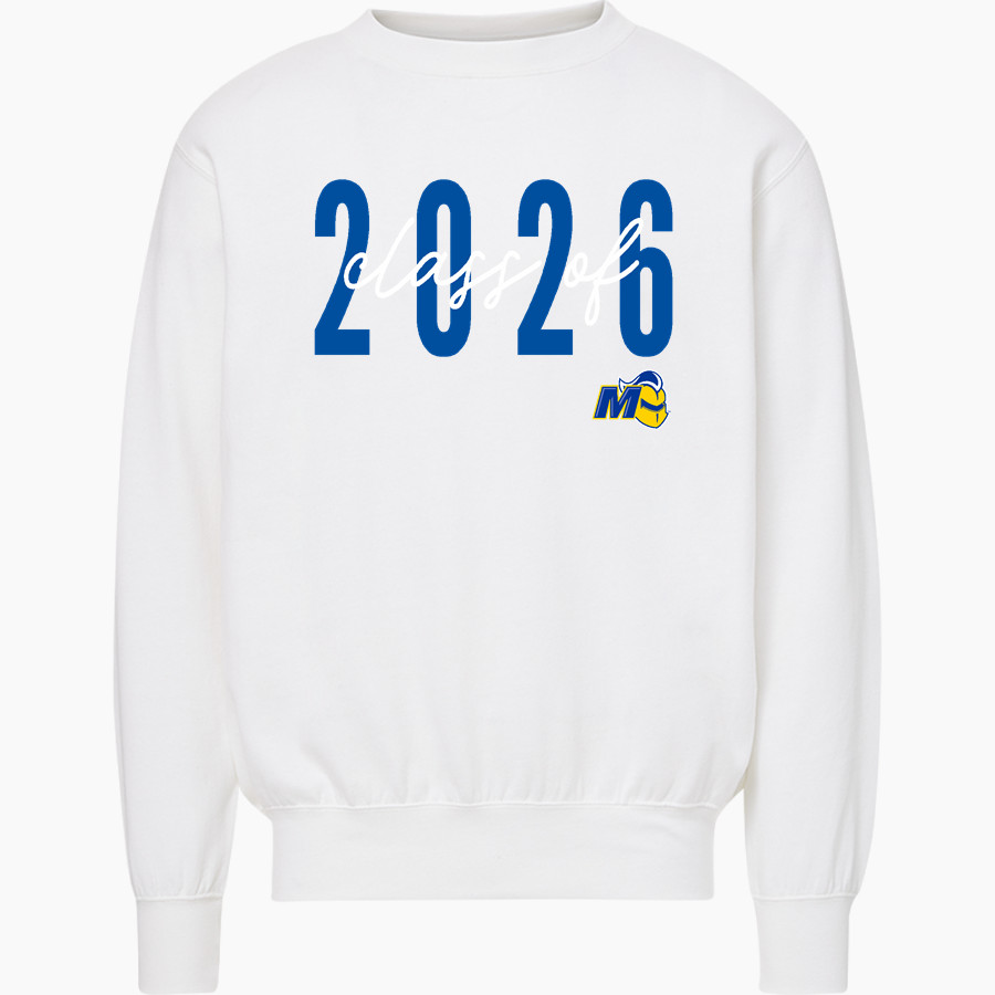 Madonna Crusaders MV Sport Men's Fundamental Fleece Crew