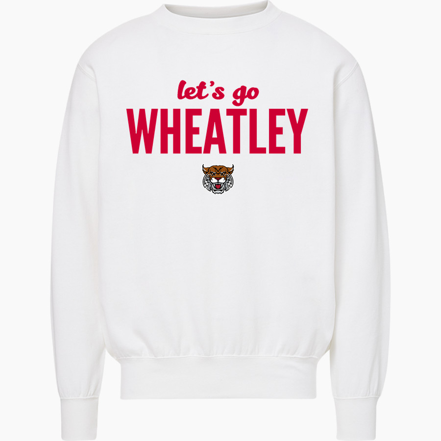 Wheatley Wildcats <span class="pdp-name-mascot">Wheatley Wildcats</span> MV Sport Men's Fundamental Fleece Crew