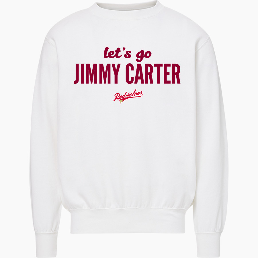 JIMMY CARTER EARLY COLLEGE HIGH SCHOOL Red Wolf <span class="pdp-name-mascot">Jimmy Carter Red Wolf</span> MV Sport Men's Fundamental Fleece Crew