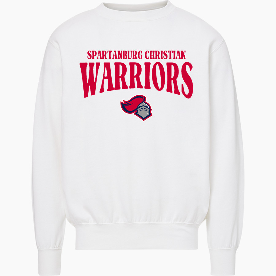 SPARTANBURG CHRISTIAN ACADEMY WARRIORS <span class="pdp-name-mascot">SPARTANBURG WARRIORS</span> MV Sport Men's Fundamental Fleece Crew