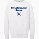 First Baptist Academy Lions <span class="pdp-name-mascot">First Baptist Academy Lions</span> MV Sport Men's Fundamental Fleece Crew Front Thumbnail